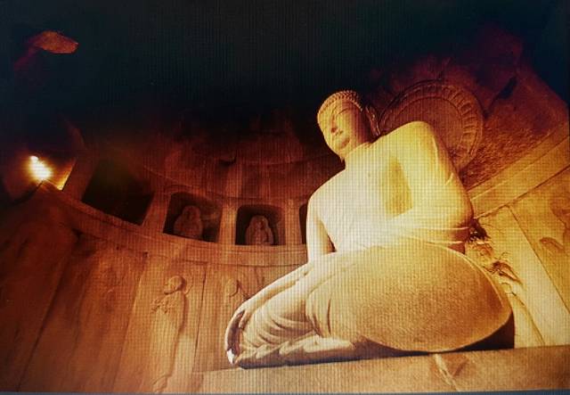 석굴암 본존불.