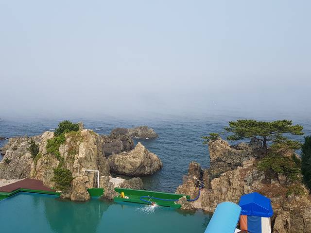 경주 양남면 해파랑길의 관성 지경해변.