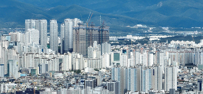 대구지역 아파트 단지 모습. 영남일보DB