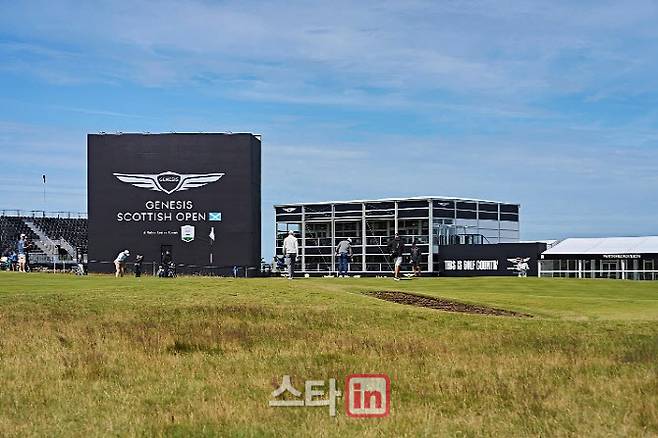 2025 제네시스 스코티시 오픈 대회장 전경.(사진=제네시스)