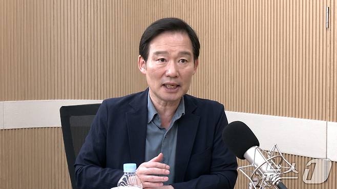 신지호 국민의힘 전 국회의원이 뉴스1TV 팩트앤뷰에 출연해 질문에 답하고 있다. 2025.7.10./뉴스1