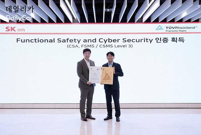 SK온, 국내 최초 BMS ‘사이버 보안 인증‘ 획득
