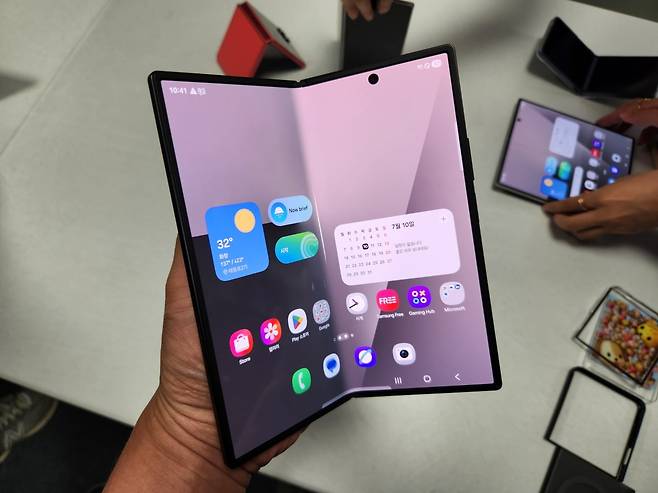 갤럭시Z폴드7. 사진=김대영 기자