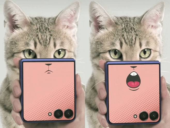 갤럭시Z플립7 연출 장면. 영상=삼성전자