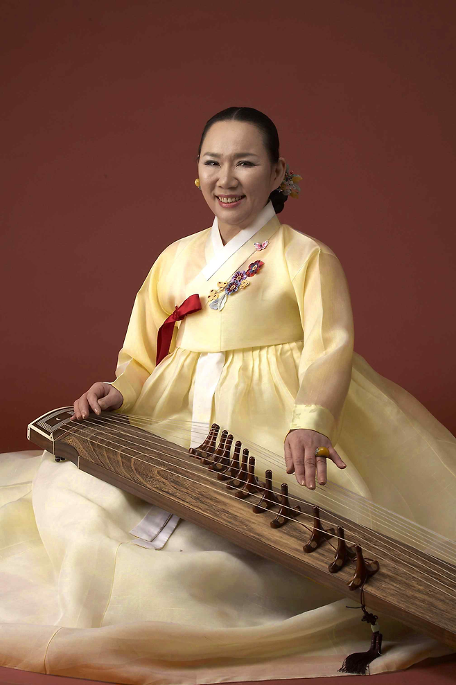 국가무형유산 ‘가야금산조 및 병창’ 보유자로 인정된 정옥순씨.   국가유산청 제공