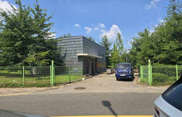 문제의 고촌오수중계펌프장. 양형찬기자