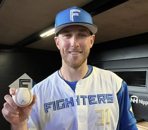 일본프로야구 닛폰햄 파이터스에서 뛰던 패트릭 머피. 사진[연합뉴스]