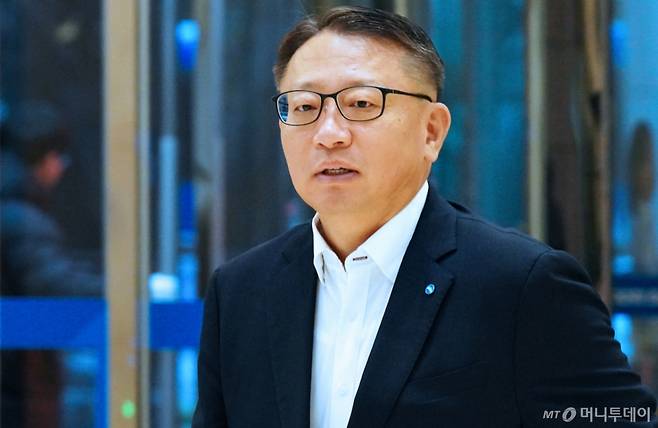 정진완 우리은행장. /사진=임한별(머니S)