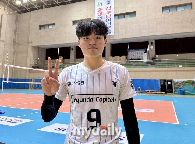 프로 2년차가 된 현대캐피탈 아웃사이드 히터 이재현./단양=이보미 기자