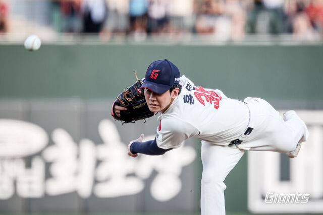 롯데 자이언츠 홍민기./롯데 자이언츠