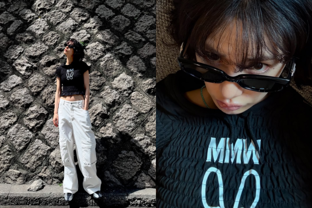 배우 나나가 힙한 여름 스타일링을 선보였다. / 나나 인스타그램 캡처