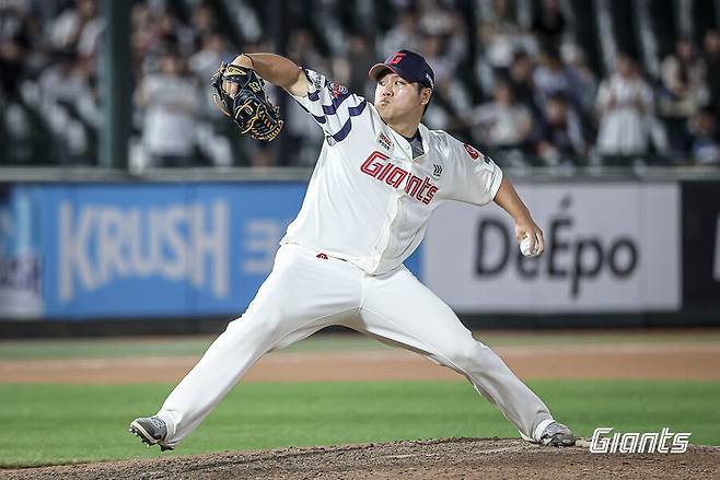 ▲ 심재민 ⓒ롯데 자이언츠