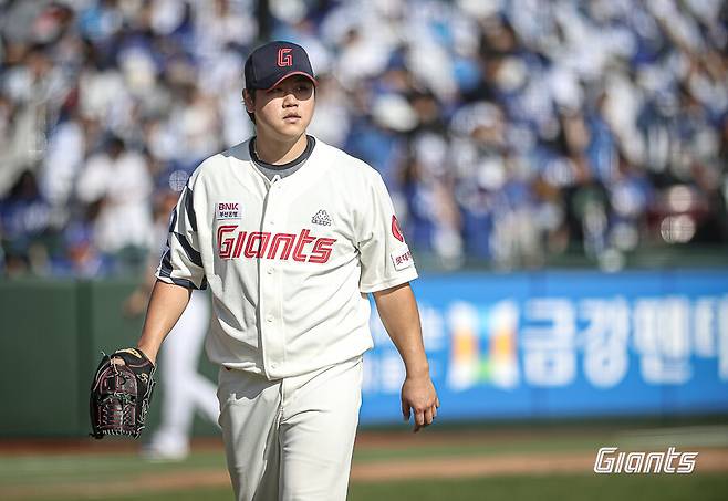 ▲ 심재민 ⓒ롯데 자이언츠