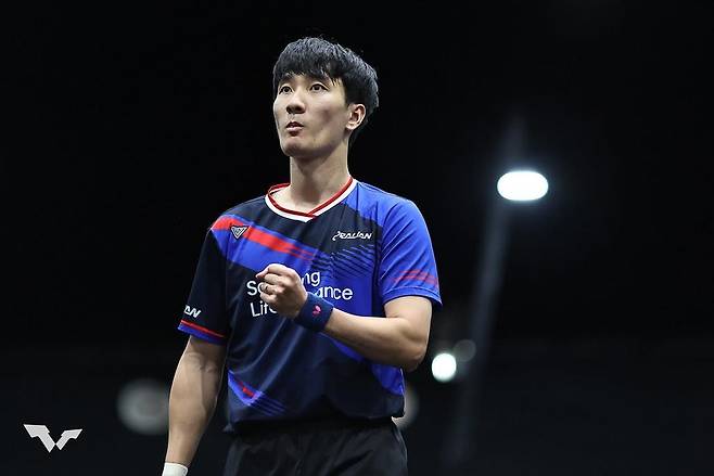 WTT 미국 스매시에 출전한 이상수 [WTT 인스타그램 캡처. 재판매 및 DB 금지]