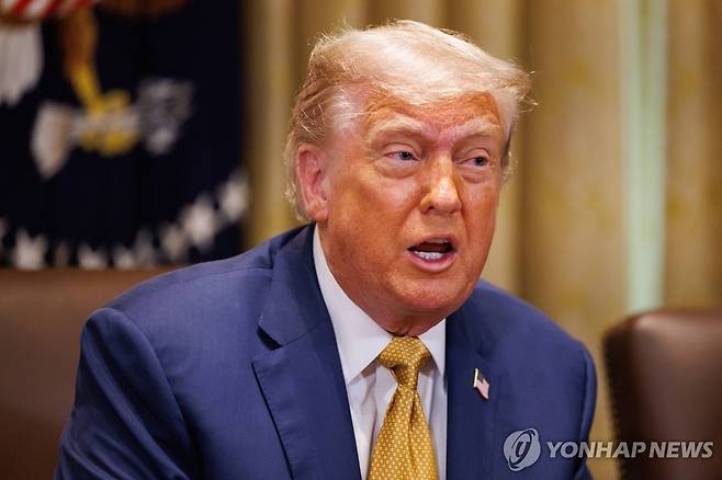 도널드 트럼프 미국 대통령 [EPA 연합뉴스 자료사진 재판매 및 DB금지]