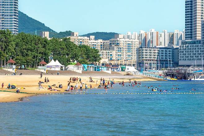 여수 웅천해수욕장 [전남도 제공.재판매 및 DB금지]