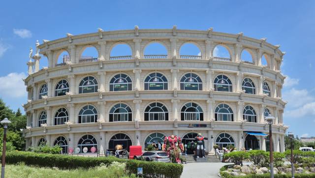 이탈리아 로마 콜로세움처럼 생긴 콜로세움 전경. 남태우 기자