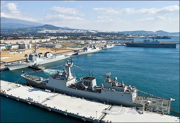 제주해군기지 전경. ⓒ제주의소리 자료사진