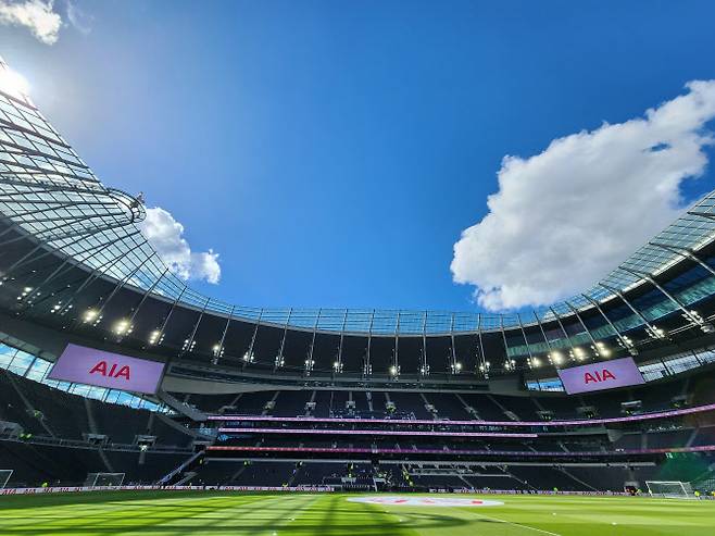 토트넘 훗스퍼 스타디움 내부 (사진=풋볼앤트래블)