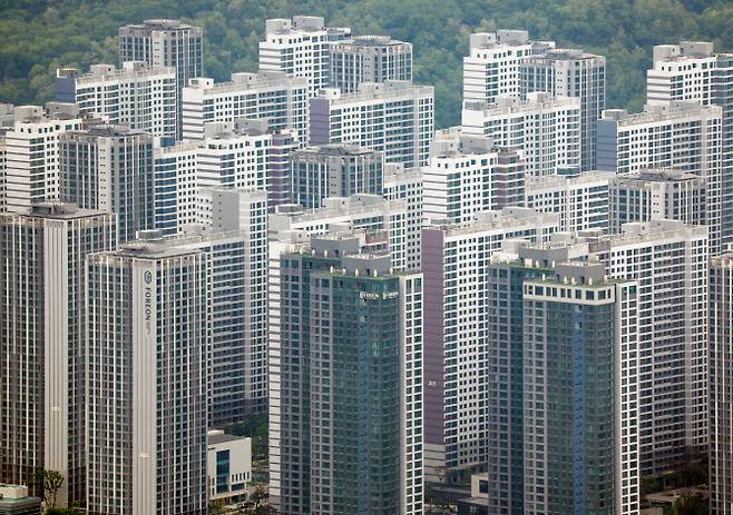 서울 강동구 올림픽파크포레온의 모습(사진=연합뉴스)