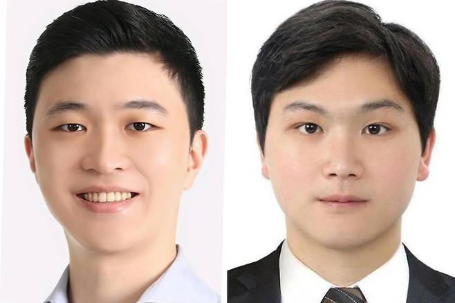 최성근(왼쪽) 최재원 SK그룹 수석부회장 장남, 최인근 최태원 SK회장 장남. / 조선DB