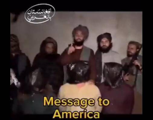 참수 장면 패러디한 탈레반의 관광 홍보 영상./X(엑스) 캡처