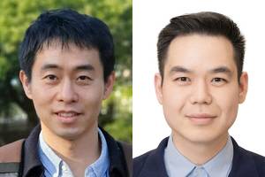 이은광(왼쪽), 유호천 교수