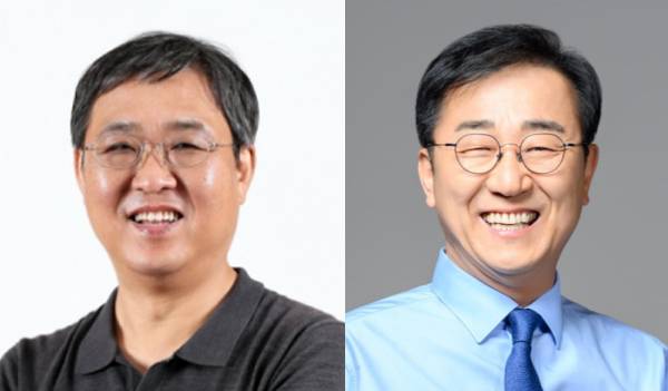 ▲ 왼쪽부터 최휘영 문화체육관광부 장관, 김윤덕 국토교통부 장관 후보자