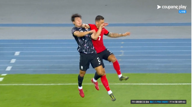 사진=쿠팡플레이 중계 화면