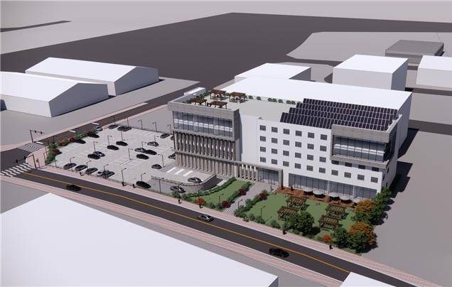 울산 탄소중립 특화 지식산업센터 조감도