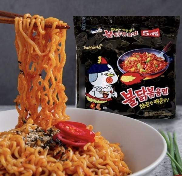 삼양식품의 불닭볶음면 [롯데온]