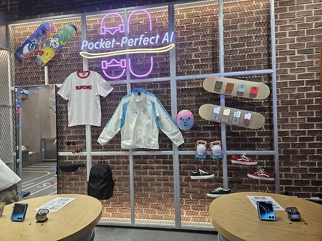 [뉴욕=뉴시스] 박은비 기자 = 10일(현지 시간) 뉴욕 도심에 위치한 '갤럭시 익스피리언스 스페이스'를 찾았다. 사진은 이 곳 내부 모습 2025.07.10. silverline@newsis.com *재판매 및 DB 금지