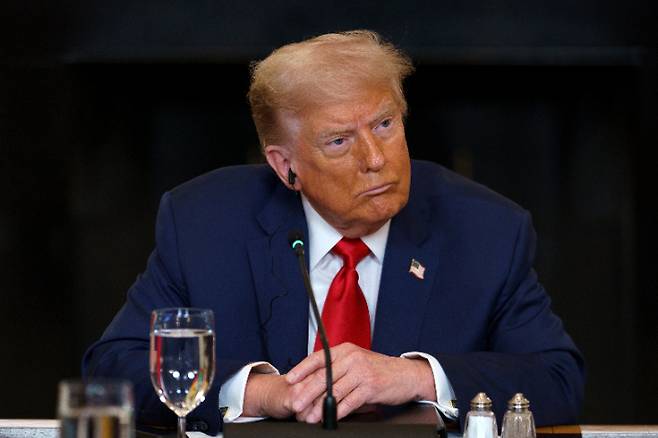 도널드 트럼프 미국 대통령. 연합뉴스