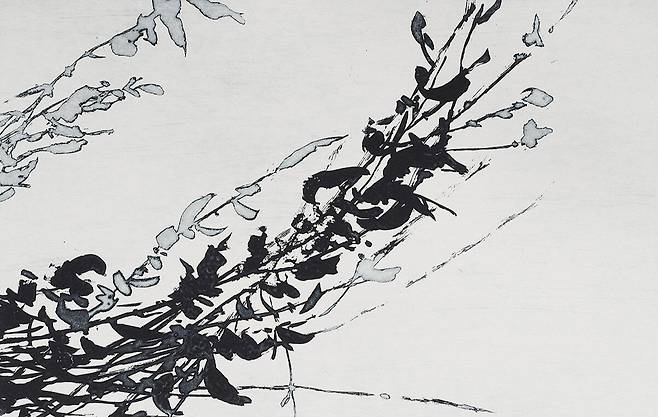 새벽-22531, &nbsp;30x45cm, Aquatint Etching, 2025