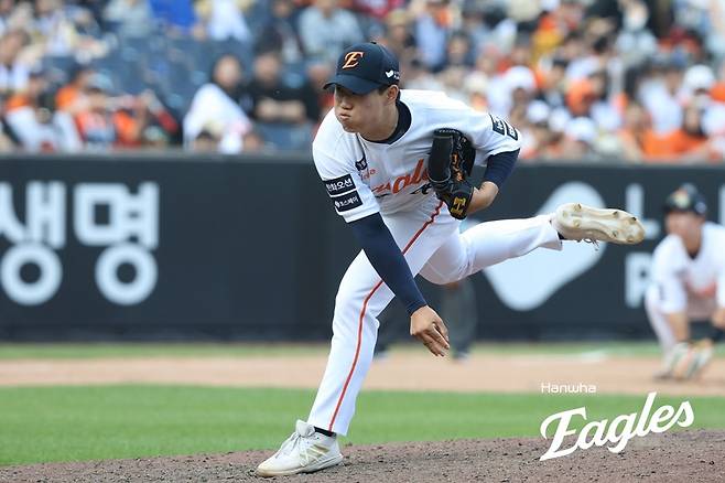 ▲ 두 번의 1군 등판에선 아쉬움만 남았다 ⓒ 한화 이글스