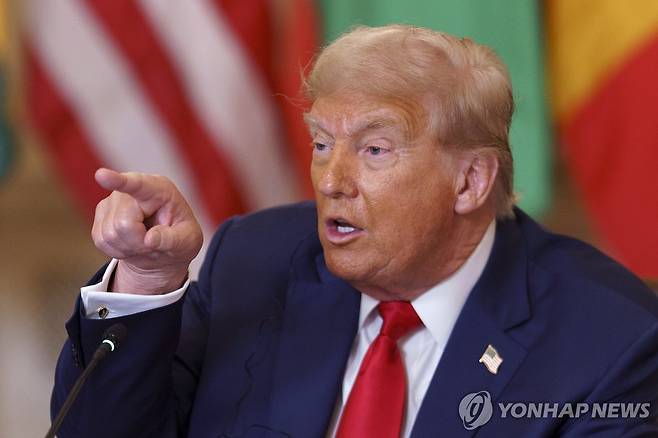 도널드 트럼프 미국 대통령 [EPA 연합뉴스]