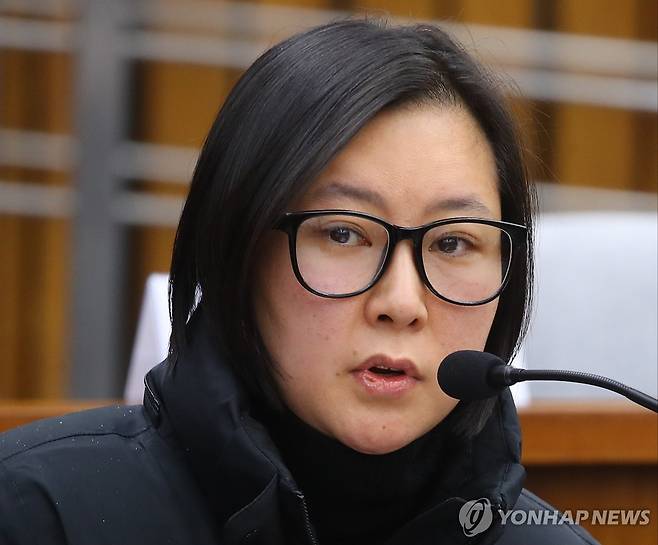 장시호씨 [촬영 황광모] 2016.12.7