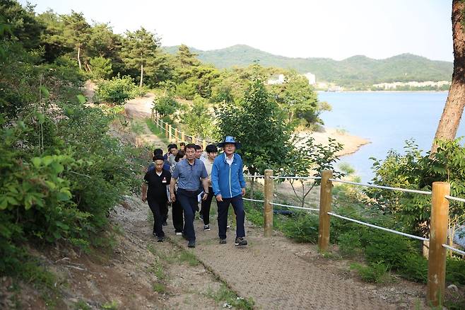 나주호 둘레길 개통 [나주시 제공]