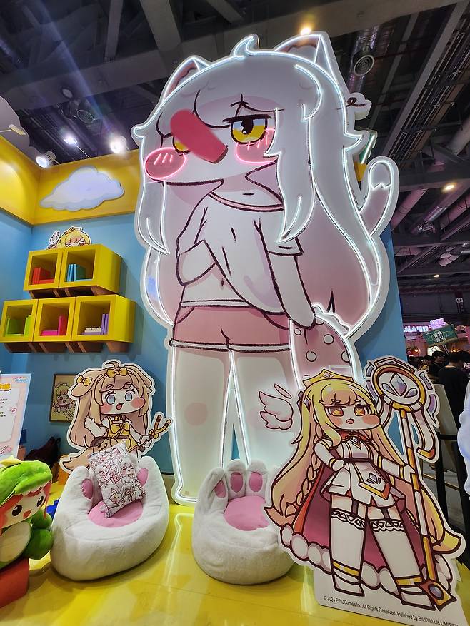 - 초거대 볼따구와 함께하는 포토존&nbsp;