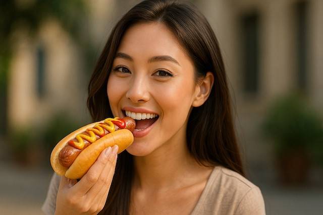 ​하루 한 개 핫도그 분량의 가공육을 섭취해도 질환 위험이 높아지는 것으로 나타났다 | 출처 : ChatGPT