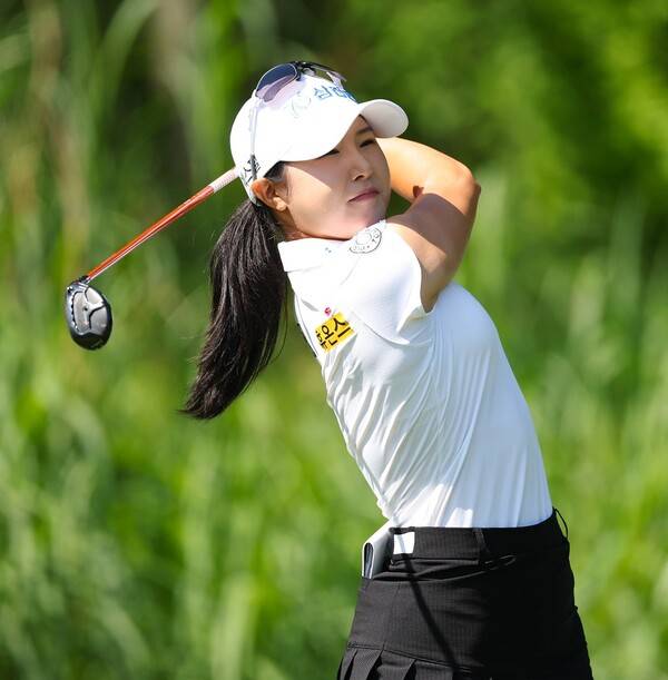 2025년 한국여자프로골프(KLPGA) 투어 하이원리조트 여자오픈에 출전한 고지우 프로. 제공=KLPGA