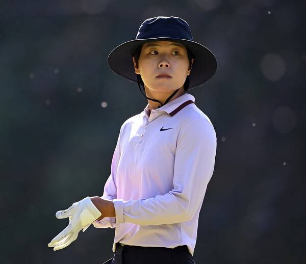 2025년 미국여자프로골프(LPGA) 투어 메이저 골프대회 아문디 에비앙 챔피언십에 출전한 이소미 프로가 2라운드에서 경기하는 모습이다. 사진제공=Getty_LPGA