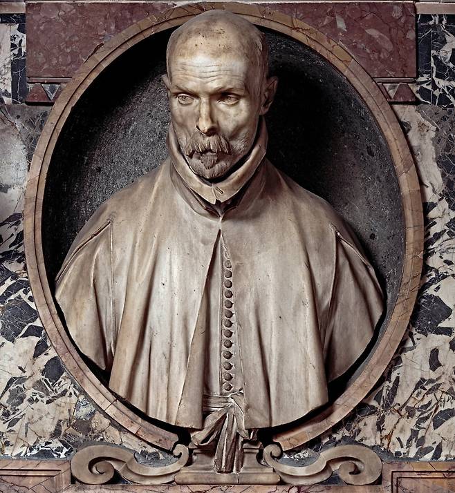 몬토야 대주교의 흉상. /산타 마리아 디 몬세라토