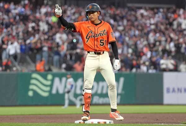 이정후는 4회 2타점 3루타 기록했다. 사진= Getty Images/AFP= 연합뉴스 제공