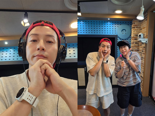 허경환이 아픈 김영철을 대신에 디제이로 활약했다./허경환 인스타그램