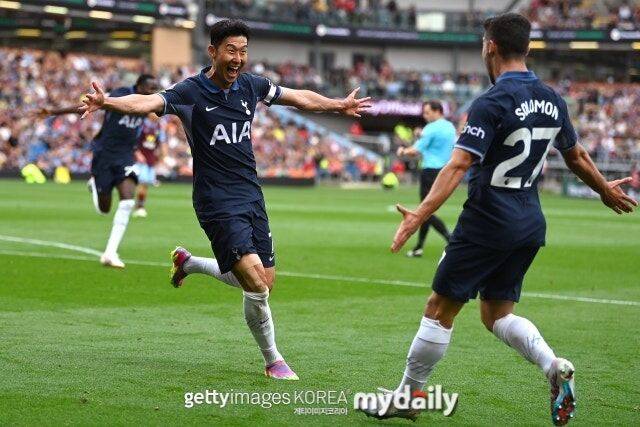 손흥민과 솔로몬/게티이미지코리아