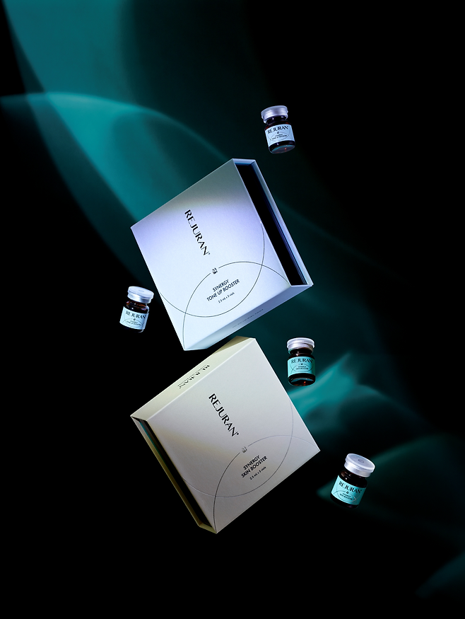 파마리서치가 최근 리뉴얼 출시한  병의원 유통 전용 화장품 ‘리쥬란 시너지 부스터 ’ [회사 홈페이지]