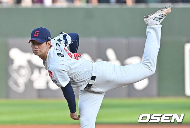 [OSEN=부산, 이석우 기자]  롯데 자이언츠 홍민기/ foto0307@osen.co.kr