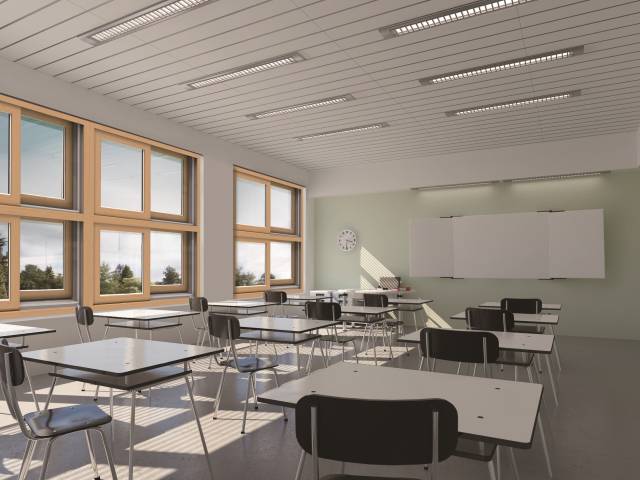 LX하우시스의 학교 전용 창호.사진제공=LX하우시스