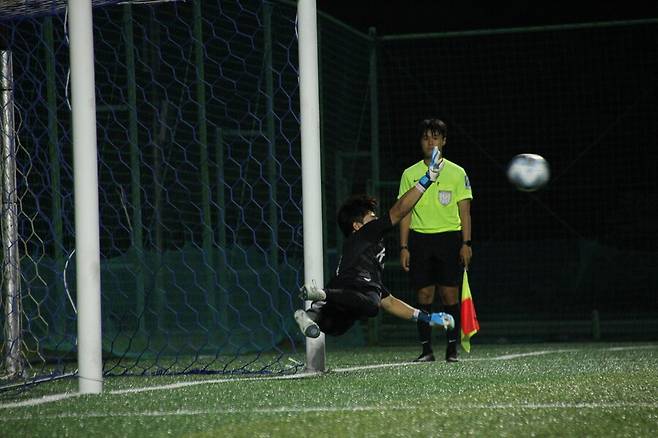 ▲ 경희대 이준희 PK 장면